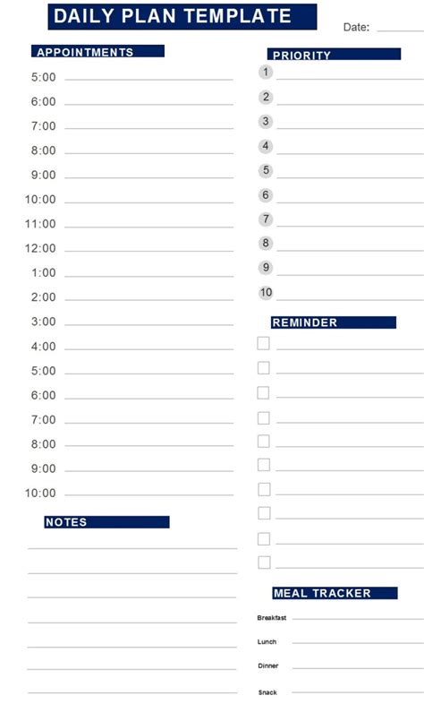 Daily Plan Chart Model 的图像结果