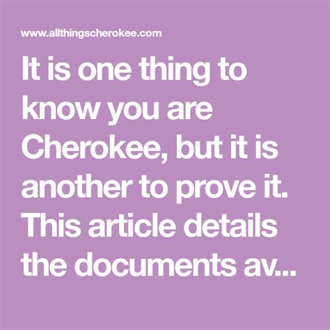 3 Ways to Prove Your American Indian Heritage