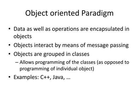 Image result for Programming paradigm Object-oriented