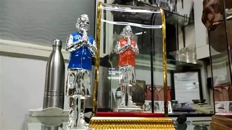 Indore businessman made silver idols PM Modi you surprised know price ...