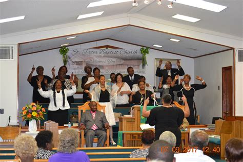 Photo Gallery - St. Peter Baptist Church