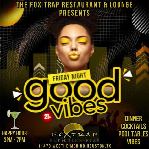 FRIDAY NIGHT VIBES WITH LIVE DJ | DINNER | COCKTAILS |HOOKAH | POOL ...