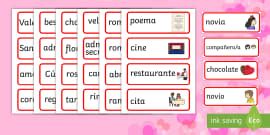 Guías: Juegos del día de San Valentín (teacher made)