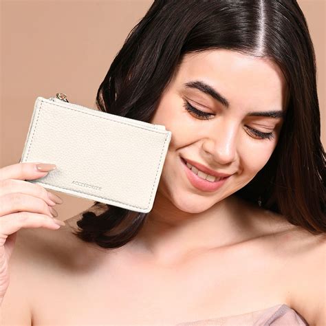 Accessorize London Women's White Classic Card Holder - Accessorize India