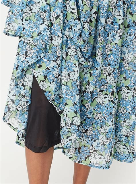 Buy Women Printed Flared Maxi Dress Online at just Rs. 1399.0 ...