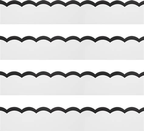 AWIZOM 72 Feet Classroom Bulletin Board Borders Black and India | Ubuy