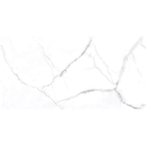 Anatolia Tile Statuario 8-Pack Statuario Matte 12-in x 24-in Matte ...