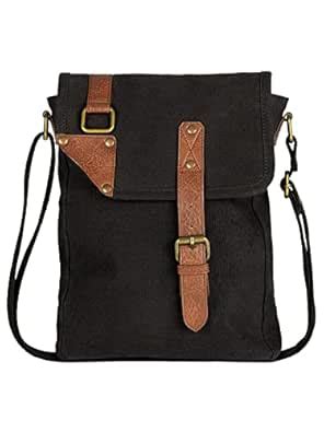 Buy Mona B Canvas Sling Crossbody Bag with Stylish Design for Men and ...