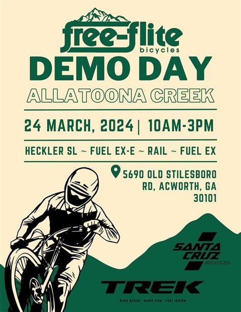 Mountain Bike Demo Day at Allatoona Creek Park, Allatoona Creek Park ...