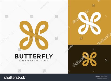 284 Butterfly H Logo Images, Stock Photos & Vectors | Shutterstock