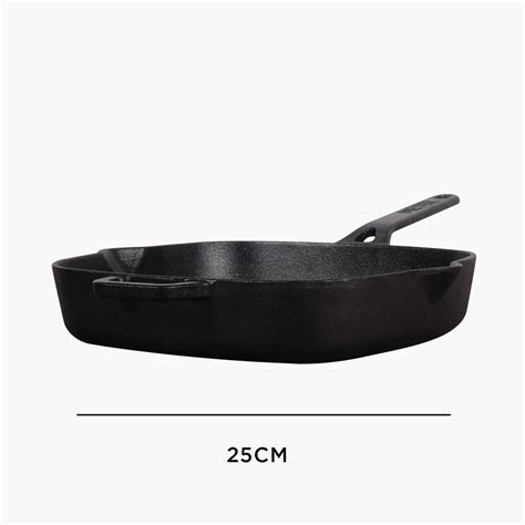 Buy MEYER Cast Iron Grill Pan - 25 cm from Meyer at just INR 3475.0