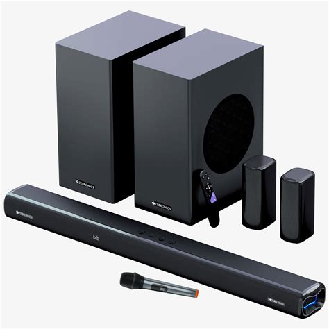 Guide wireless subwoofer soundbar