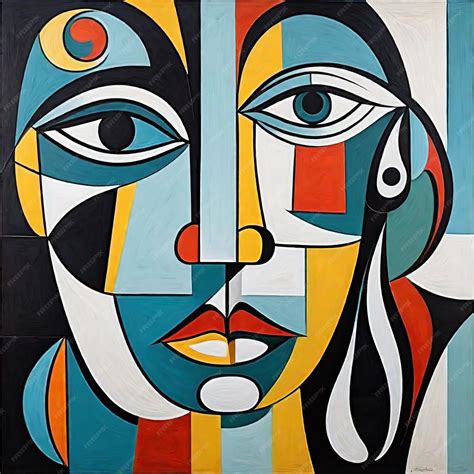 Abstract art of the faceabstract art of the face | Premium AI-generated ...