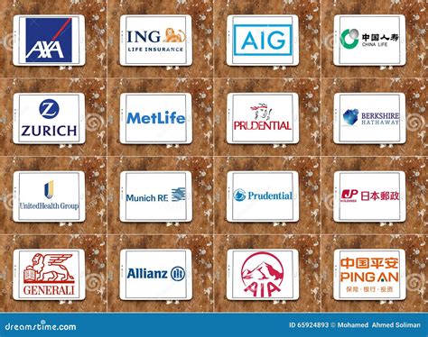 Insurance Companies Logos