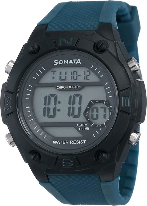 SF Sporty Digital Grey Round Dial Men's Sport Watch-NN77033PP03 ...