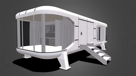 Capsule house - 3D model by 3DArtvividMotion Artist (@Pravin-9271 ...
