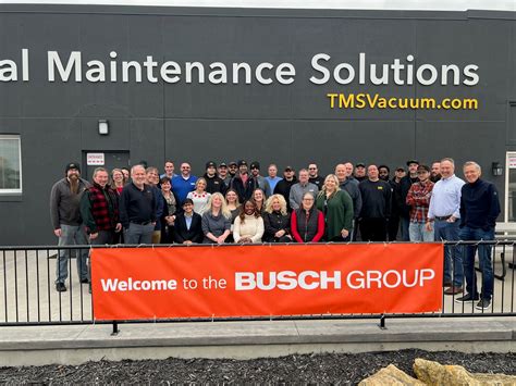 Busch Group USA Acquires Total Maintenance Solutions - Total Maintenance Solutions