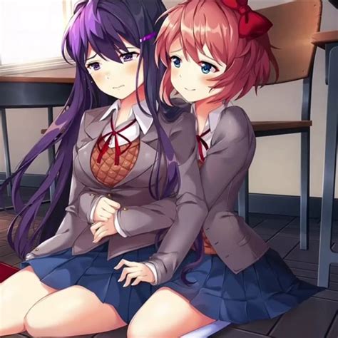 Sayori and yuri | Aura renkleri, Fotoğraf, Ünlüler
