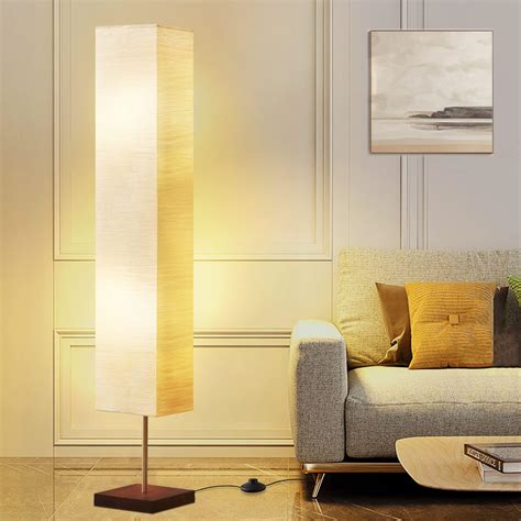 GyroVu 65" Floor Lamp for Living Room, Led Floor Lamp Column Floor Lamp ...