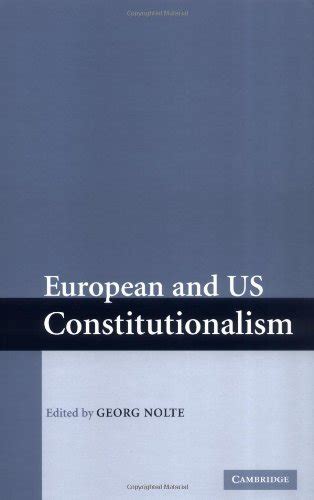 European and US Constitutionalism eBook : Nolte, Georg: Amazon.in ...