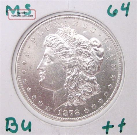 1878 - S Morgan Silver Dollar - Brilliant Uncirculated - Morgan Dollar