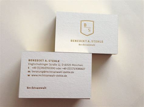 Gold Foil Business Card Design 的图像结果