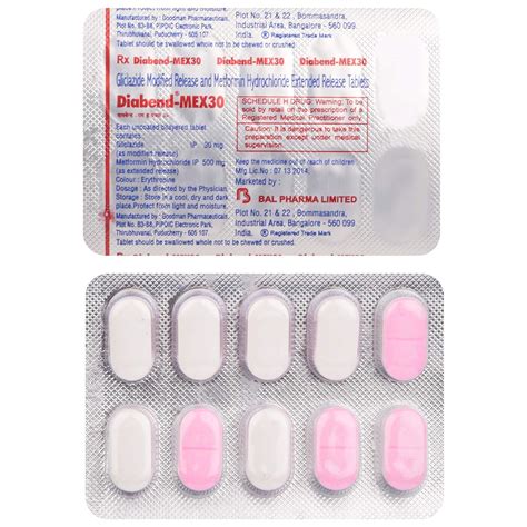 Diabend-Mex30 - Strip of 10 Tablets : Amazon.in: Health & Personal Care