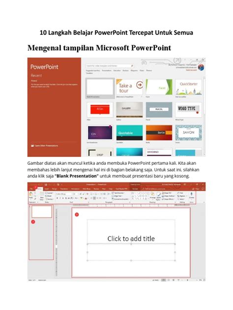 Tutorial Membuat PowerPoint 的图像结果