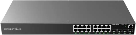 Grandstream GWN7802P Enterprise Layer 2+ Managed Network Switch | 16 ...