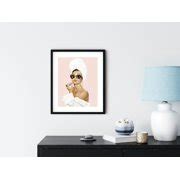HAUS AND HUES Audrey Hepburn Wall Art Vogue Wall India | Ubuy