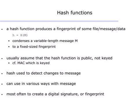 Image result for Hash Functions Tutorial