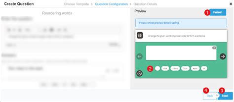 Creating Questions
