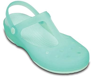 Crocs Carlie Green Womens Mary Jane Flat - W11 : Amazon.in: Fashion