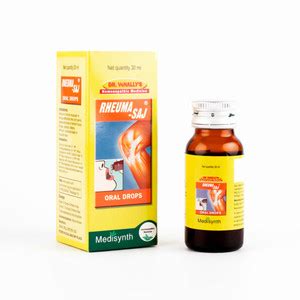 MEDISYNTH RHEUMA SAJ Drops Price in India - Buy MEDISYNTH RHEUMA SAJ ...