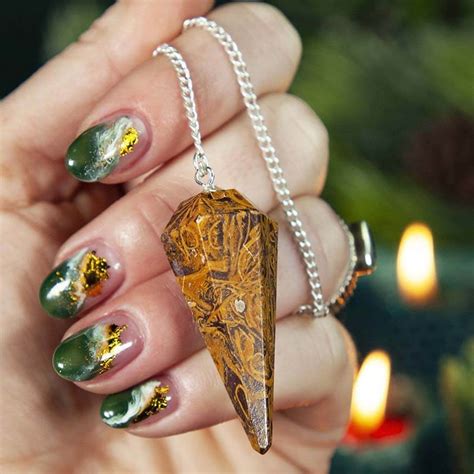 Mariyam Jasper Pendulum/ Dowser – Reshamm Crystal Vastu