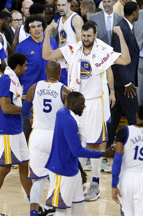 Warriors’ Marreese Speights puts shots in air, charge in team