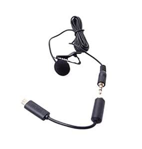 Digicare by-M1 3.5mm Lavalier Condenser Microphone with Windscreen ...