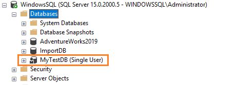 Image result for SQL Server Database Name