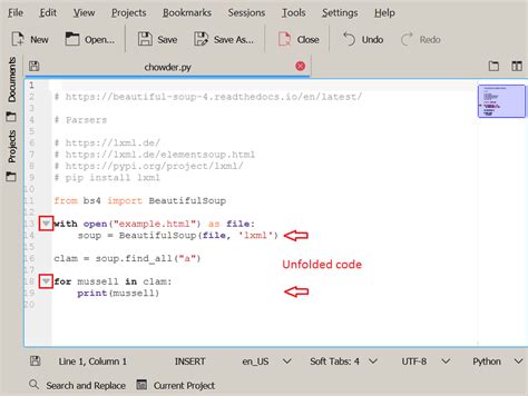Image result for Kate Text Editor Python