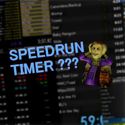Image result for How Put Speed Run Timer