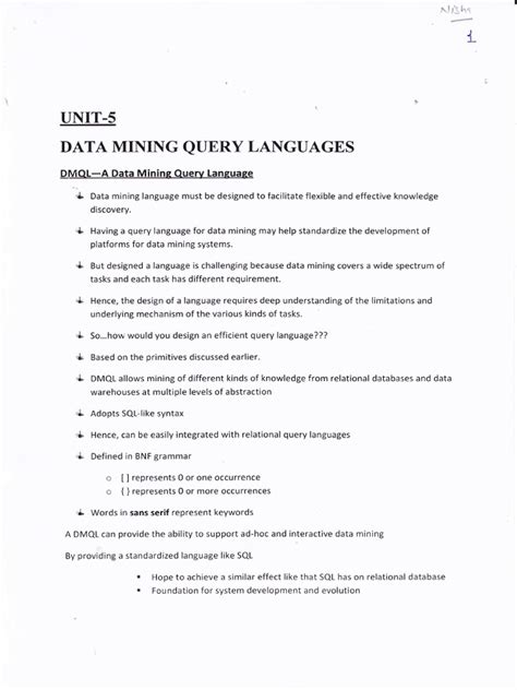 Image result for Data Mining Query Languages