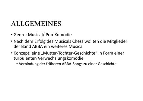 Einfach erklärt: Alles über das Mamma Mia Musical in Deutschland ...