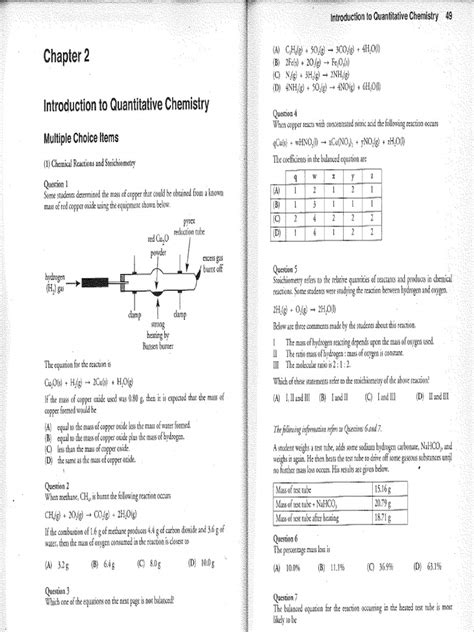 Image result for Quantitative Chemistry Notes