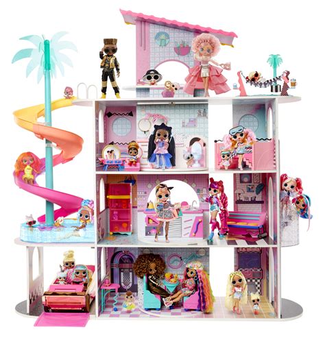 LOL Surprise OMG House of Surprises New Real Wood Dollhouse, Assembly ...