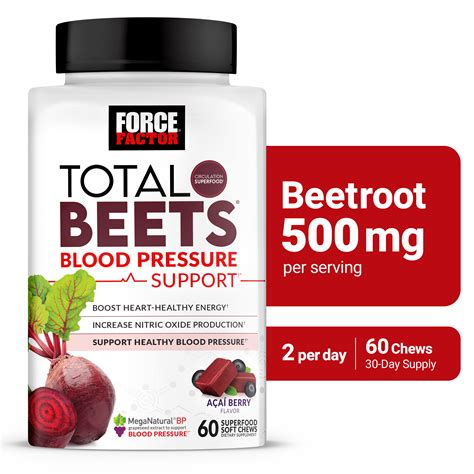 Total Beets Blood Pressure Support Supplement, Beets Supplements with ...