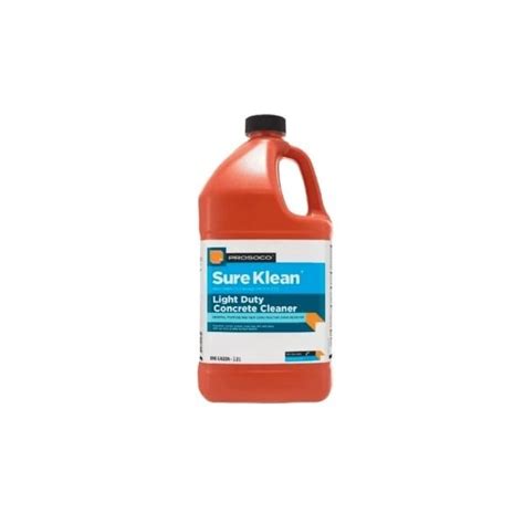 Prosoco Sure Klean Light Duty Concrete Cleaner 1 Gallon 10088-01GALCS ...