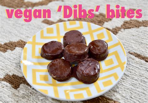 Four-ingredient 'Dibs' Ice Cream Bites (Vegan + GF)