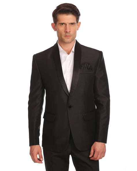 Buy Black WINTAGE Single-Breasted Blazer with Flap Pockets | AJIO