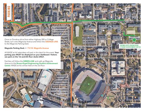 Auburn University Campus Map