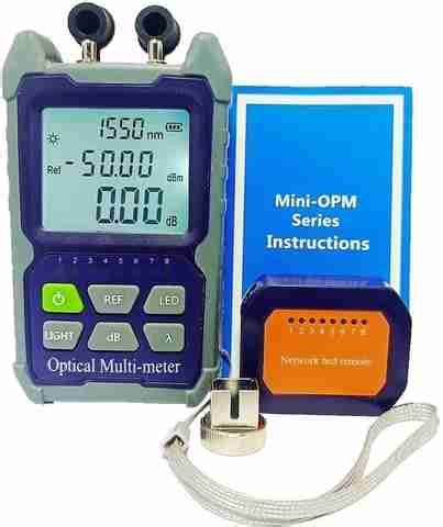Techtest 3 in 1 Optical Power Meter with Laser Light FC/SC 2mw Vfl Rj45 ...